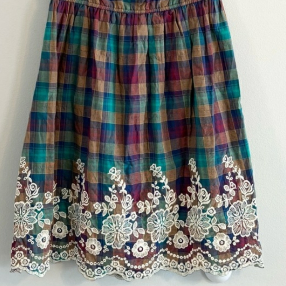 Anthropologie checkered dress. The Korner tag